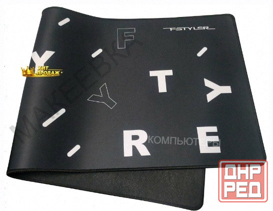 Коврик Для Мыши a4tech Fstyler fp75 Черный/белый 750x300x2мм - арт:8109 Макеевка - изображение 3