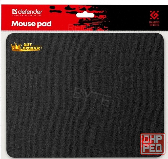 Игровой Коврик Для Мыши Defender Black 250x200x3 (50550) - арт:8946 Макеевка - изображение 2