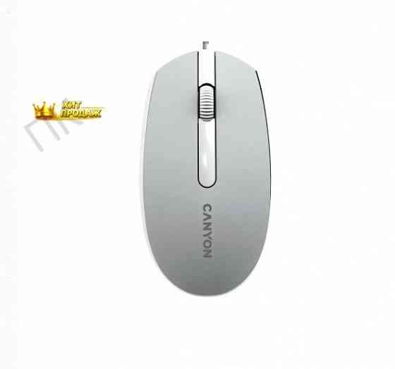 Мышь Canyon m-10, Темно-серый (cne-cms10dg) Оптический, 1000 Dpi, Usb, Проводная - арт:6642 Макеевка