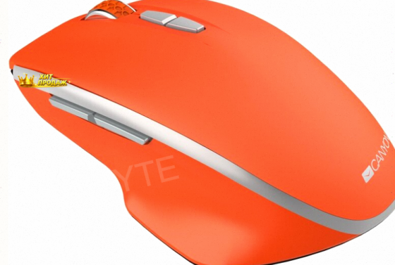 Беспроводная Мышь Canyon Blue Led" mw-21 800/1200/1600 Dpi 7 Кнопок Ярко-красный - арт:5389 Макеевка