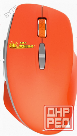 Беспроводная Мышь Canyon Blue Led" mw-21 800/1200/1600 Dpi 7 Кнопок Ярко-красный - арт:5389 Макеевка - изображение 1