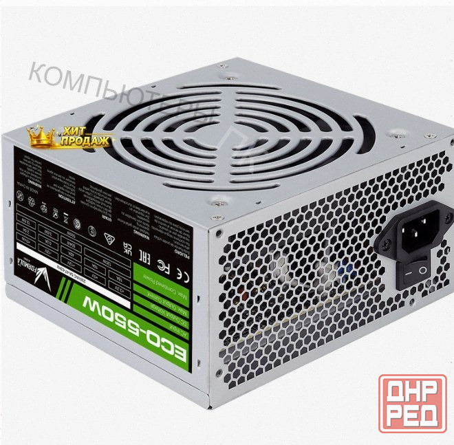 Блок Питания Formula (aerocool) Eco-550w 550 вт Atx/ Sata х 4, Molex х 3 - арт:4673 Макеевка - изображение 1