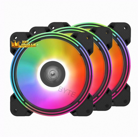Комплект Вентиляторов Для Корпуса 3шт. Alseye Halo 4.0-b Kit Argb - арт:7306 Макеевка