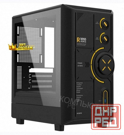 Корпус Для пк Alseye Rams 2.0 240-b, Черный as.07.0213 - арт:2522 Макеевка - изображение 1