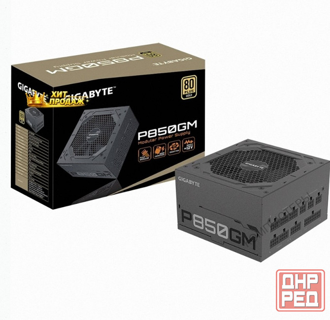 Блок Питания Gigabyte gp-p850gm, 80+ Gold - арт:1712 Макеевка - изображение 1