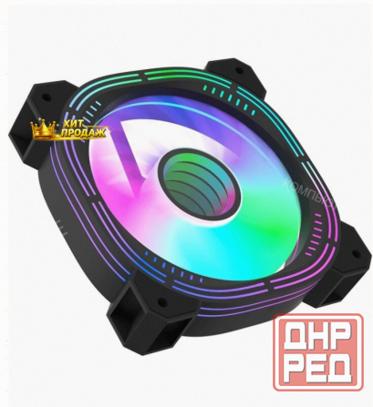 Вентилятор Formula Nulight 12bk Arpw Argb, 120х120x25, Черный, 4-pin Ret - арт:1208 Макеевка - изображение 2