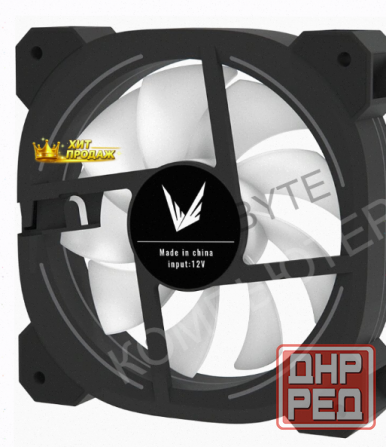 Вентилятор Formula Nulight 12bk Arpw Argb, 120х120x25, Черный, 4-pin Ret - арт:1208 Макеевка - изображение 4