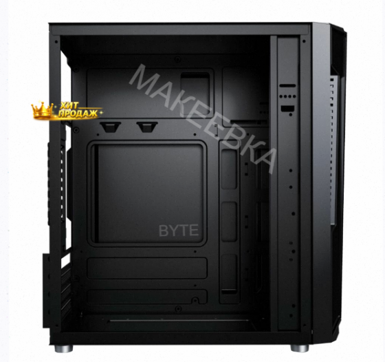 Корпус Acd mo-tc300-000 Coffre 104m Matx, Black, Cpu 140mm, Vga 245mm, Psu 285mm, 2x3.5in - арт:8829 Макеевка