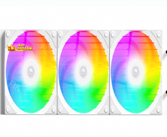 Сво Для Процессора id-cooling fx360 Inf White (all Intel/amd, 3*120mm Fan, 2900rpm, 27.2 - арт:5799 Макеевка