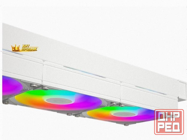 Сво Для Процессора id-cooling fx360 Inf White (all Intel/amd, 3*120mm Fan, 2900rpm, 27.2 - арт:5799 Макеевка - изображение 2