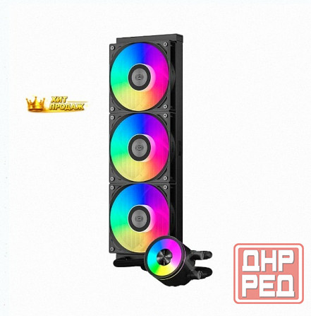 Система Жидкостного Охлаждения Pccooler da360 Pro Argb bk - арт:6912 Макеевка - изображение 3
