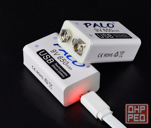 Аккумулятор типа «Крона» - PALO Li-Ion 9V (литий-ионный) Донецк - изображение 6