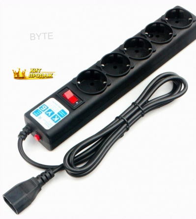 Сетевой Фильтр Powercube Spg5-в1 0.5м (5 Розеток) Черный (коробка) - арт:5138 Макеевка