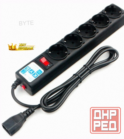 Сетевой Фильтр Powercube Spg5-в1 0.5м (5 Розеток) Черный (коробка) - арт:5138 Макеевка - изображение 1