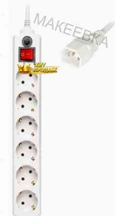 Сетевой Фильтр Buro 600sh-1.8-ups-w 1.8м (6 Розеток) Белый (коробка) - арт:6698 Макеевка