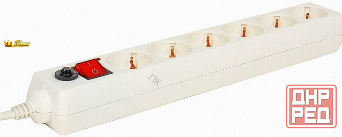 Сетевой Фильтр Buro 600sh-1.8-ups-w 1.8м (6 Розеток) Белый (коробка) - арт:6698 Макеевка - изображение 3