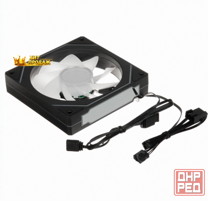 Вентилятор Ocypus Gamma f12 bk Argb Reverse Blade 120 мм 4-pin Pwm + 3-pin 5v Argb, 1шт ( - арт:3214 Макеевка - изображение 3