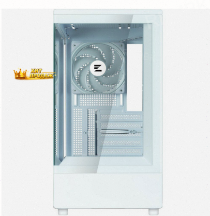 Корпус Minitower Zalman p10 White (matx, Window, 2x3.5", 3x2.5", 1xusb Type-c, 1xusb3.0, - арт:6360 Макеевка