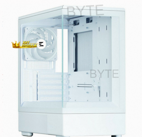 Корпус Minitower Zalman p10 White (matx, Window, 2x3.5", 3x2.5", 1xusb Type-c, 1xusb3.0, - арт:6360 Макеевка