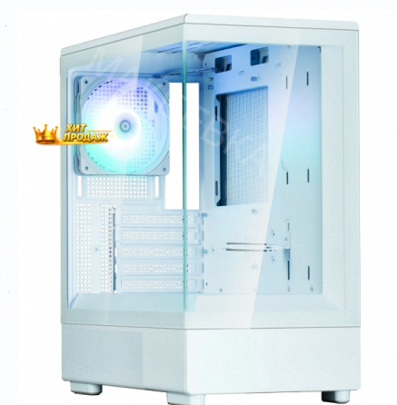 Корпус Minitower Zalman p10 White (matx, Window, 2x3.5", 3x2.5", 1xusb Type-c, 1xusb3.0, - арт:6360 Макеевка