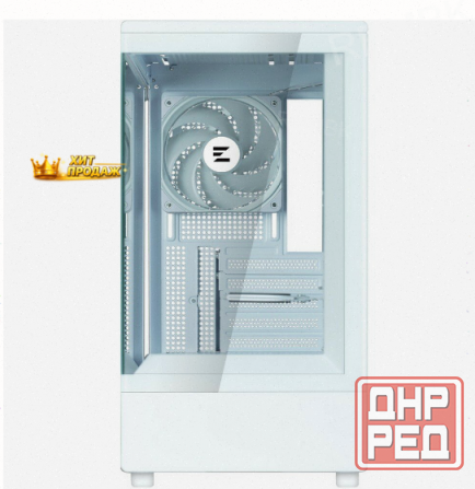 Корпус Minitower Zalman p10 White (matx, Window, 2x3.5", 3x2.5", 1xusb Type-c, 1xusb3.0, - арт:6360 Макеевка - изображение 4