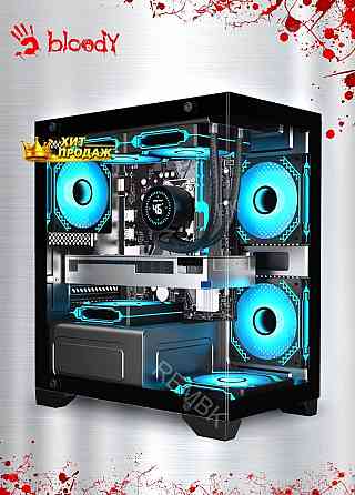 Компьютерный Корпус Matx Bloody bd-cc103 Черный (bd-cc103-bk) - арт:8781 Макеевка