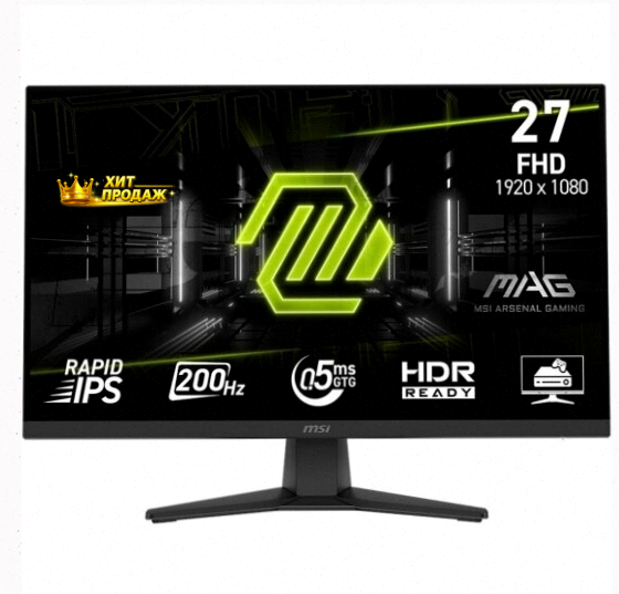 Игровой Монитор Msi 27" Mag 272f Black (9s6-3ce51t-007) - арт:8920 Макеевка