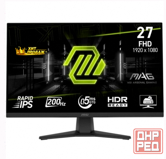 Игровой Монитор Msi 27" Mag 272f Black (9s6-3ce51t-007) - арт:8920 Макеевка - изображение 1
