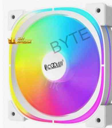 Вентилятор Pccooler ef120 Argb White 4pin Pwm + 3pin Argb, 600-1500 об/мин Retail - арт:5202 Макеевка