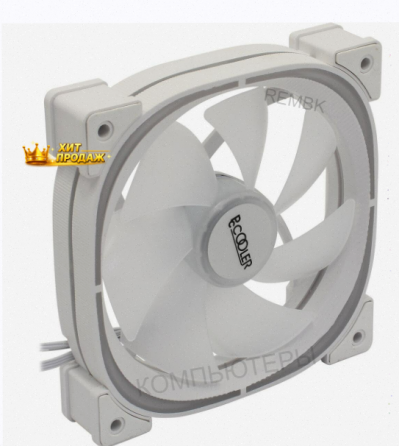 Вентилятор Pccooler ef120 Argb White 4pin Pwm + 3pin Argb, 600-1500 об/мин Retail - арт:5202 Макеевка
