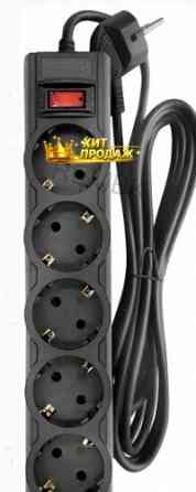 Сетевой Фильтр Cbr Csf 2505-3.0 Black 3 Метра (csf 2505-3.0 Black pc) - арт:1034 Макеевка