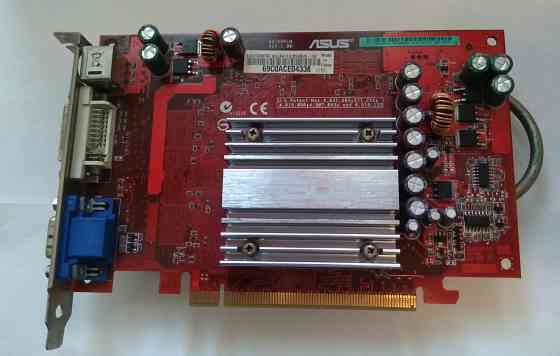 Видеокарта Asus на 256 мб dvi,vga,svhs Донецк