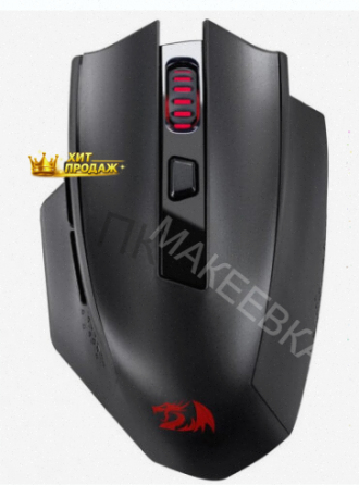 Мышь Беспроводная Redragon Woki Defender, 26000dpi, Черный - арт:7931 Макеевка