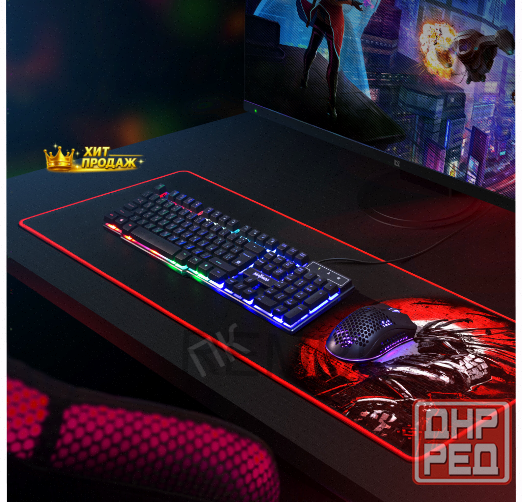 Игровой Коврик Для Компьютерной Мыши Defender Liberty 800х300х3мм - арт:7631 Макеевка - изображение 3