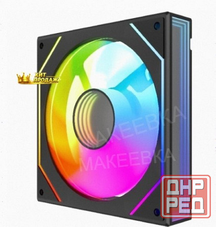 Вентилятор Powercase m52-12, Argb, Черный - арт:7120 Макеевка - изображение 3