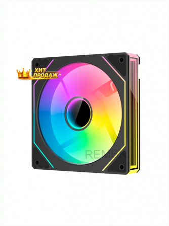 Кулер Xastra fm120b, Argb, Реверсивный, 120мм, 600-1800об/мин, 32дб - арт:5053 Макеевка