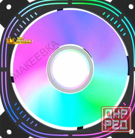 Вентилятор Для Корпуса Formula Nulight 12bk Rgb 120х120x25 Черный 3-pin 4-pin (molex) 19. - арт:2575 Макеевка - изображение 1