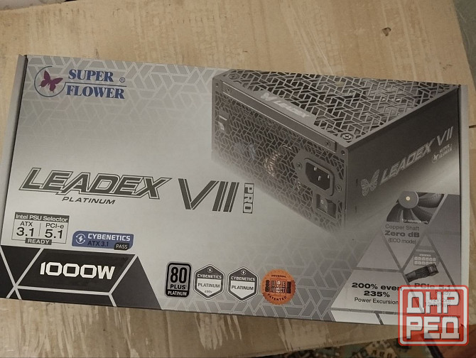 Блок питания для Пк Super Flower Leadex vii 1000 ватт Platinum Атх 3.1 Донецк - изображение 1
