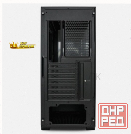 Корпус Xastra q600-0f, Midi-tower, Atx, Черный - арт:7734 Макеевка - изображение 2