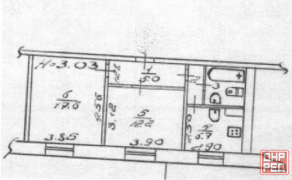 Продаётся 2-х комн. квартира 47,5 кв.м. Мариуполь - изображение 10