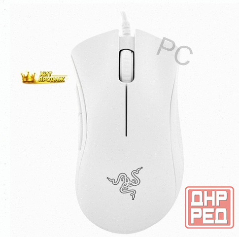 Мышь Проводная Razer Deathadder Essential [rz01-03850200-r3c1] Белый - арт:1852 Макеевка - изображение 3