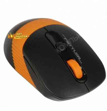 Мышь Беспроводная a4tech Fstyler fg10s [1204066] Черный/оранжевый - арт:3050 Макеевка