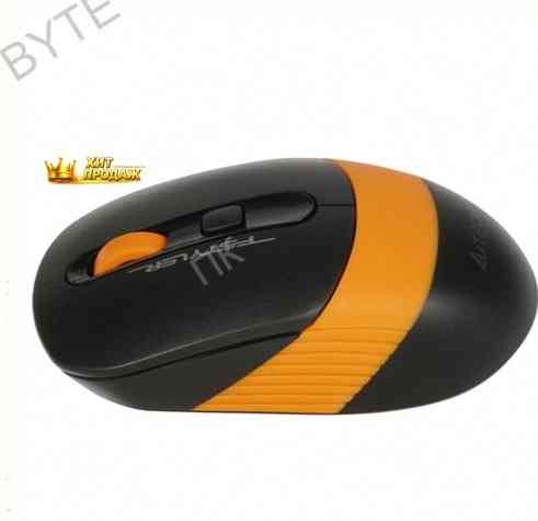 Мышь Беспроводная a4tech Fstyler fg10s [1204066] Черный/оранжевый - арт:3050 Макеевка