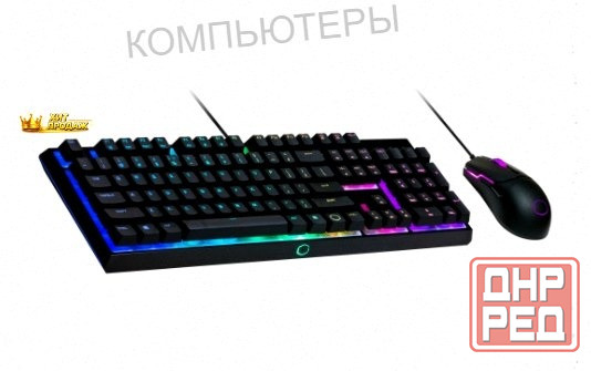 Игровой Комплект Клавиатура+мышь Cooler Master ms110 / ru (ms-110-kkmf3-ru) - арт:9557 Макеевка - изображение 1