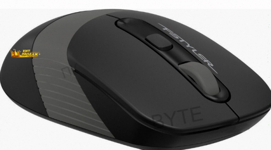 A-4tech Мышь Fstyler fg10s Черный/серый Оптическая (2000dpi) Беспроводная Usb [1204030] - арт:3337 Макеевка
