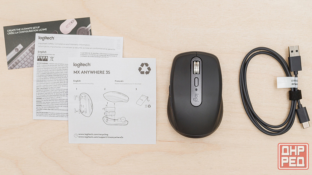 Мышь Logitech MX Anywhere 3S Graphite, Bluetooth, беспроводная мышка Донецк - изображение 7
