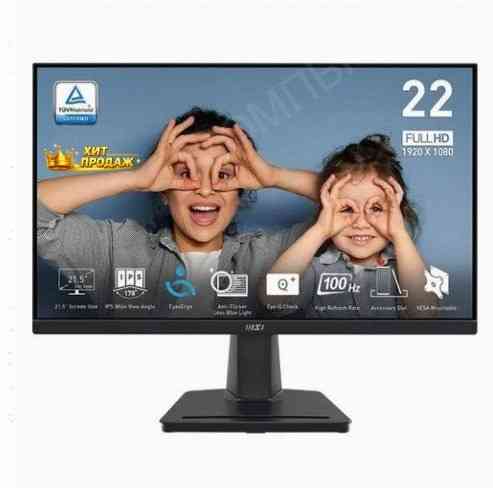 Монитор 21.5" Msi Pro mp225, 1920x1080, Ips, 100гц, 1хhdmi, Черный [9s6-3pc6cm-004] - арт:4882 Макеевка