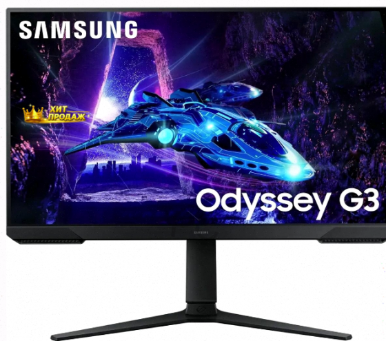 Игровой Монитор Samsung ls24dg302euxen 24" va Fhd Hdmi dp Has Piv 180hz 250cd ex Черный - арт:9931 Макеевка