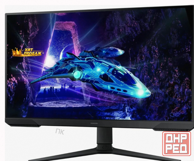 Игровой Монитор Samsung ls24dg302euxen 24" va Fhd Hdmi dp Has Piv 180hz 250cd ex Черный - арт:9931 Макеевка - изображение 4