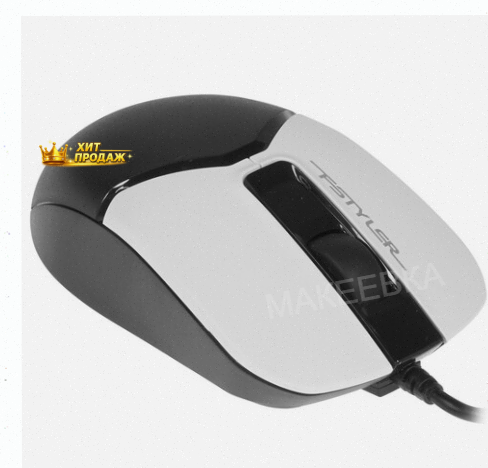 Мышь Проводная a4tech Fstyler fm12 Черный - арт:8555 Макеевка